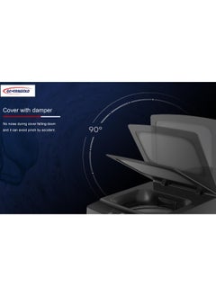 جينيرال جولد غسالة جنرال جولد XQ1200 تحميل علوي، 12 كيلو، إينوكس  - Image 4
