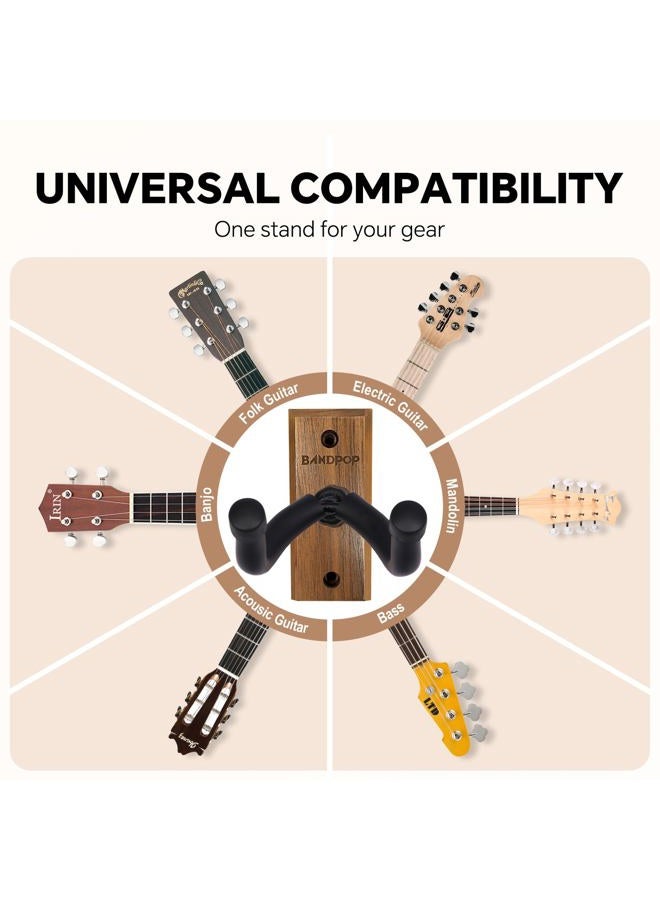 Bandpop Guitar Wall Mount for Acoustic,Electric,Bass,Banjo,Mandolin - Image 4