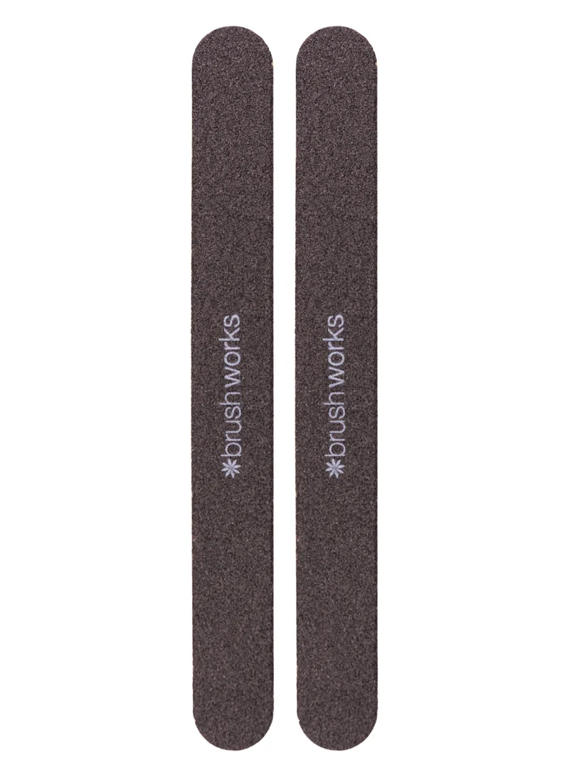 Brushworks Professional Nail Files - 2 pcs