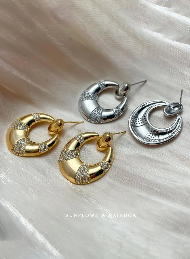 Take Two  Embellished Dangle Earrings for Women | Best Price UAE