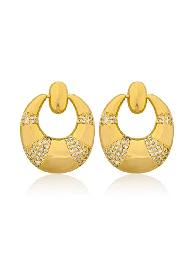 Take Two  Embellished Dangle Earrings for Women | Best Price UAE