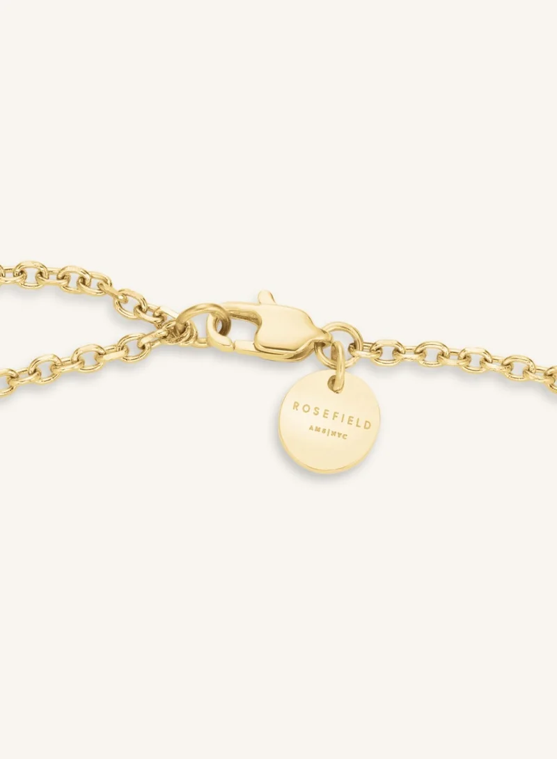 Rosefield  Charm Necklace, Gold Plated for Women | Best Price UAE