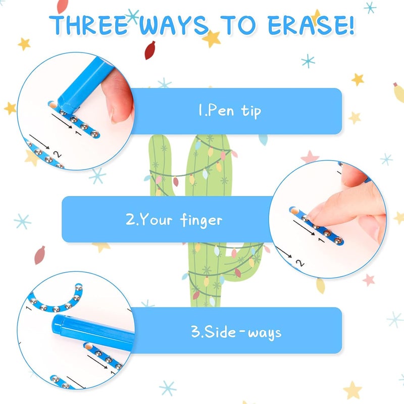 Sumind 3 Pieces Replacement Stylus Magnetic Drawing Pen Magnet Replacement Pens for Play Magnapad Magnetic Drawing Board Writing Tablet A to Z and Numbers 0-9 - Image 3