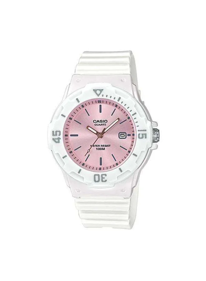 CASIO  Women's Resin Analog Watch LRW-200H-4E3VDF - 34.2 mm  | Best Price UAE