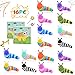 Cevioce Easter Basket Stuffers for Kids 16 PCS Fidget Toys Slug for Adults Anxiety Sensory Toys for Party Favors Toddler Age 34 ADHD Autism Toys for Anxiety Stress Easter Gifts for Boys Girls - Image 2