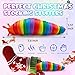 Cevioce Easter Basket Stuffers for Kids 16 PCS Fidget Toys Slug for Adults Anxiety Sensory Toys for Party Favors Toddler Age 34 ADHD Autism Toys for Anxiety Stress Easter Gifts for Boys Girls - Image 3