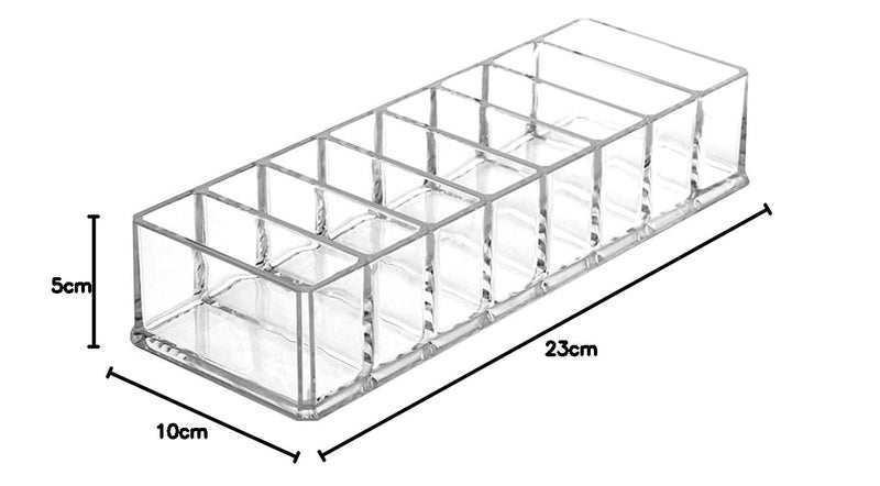 AmigozZ حامل مكياج أكريليك مضغوط أمغوز 8 فتحات لظلال العيون والبلاشر والهايلايتر - Image 3