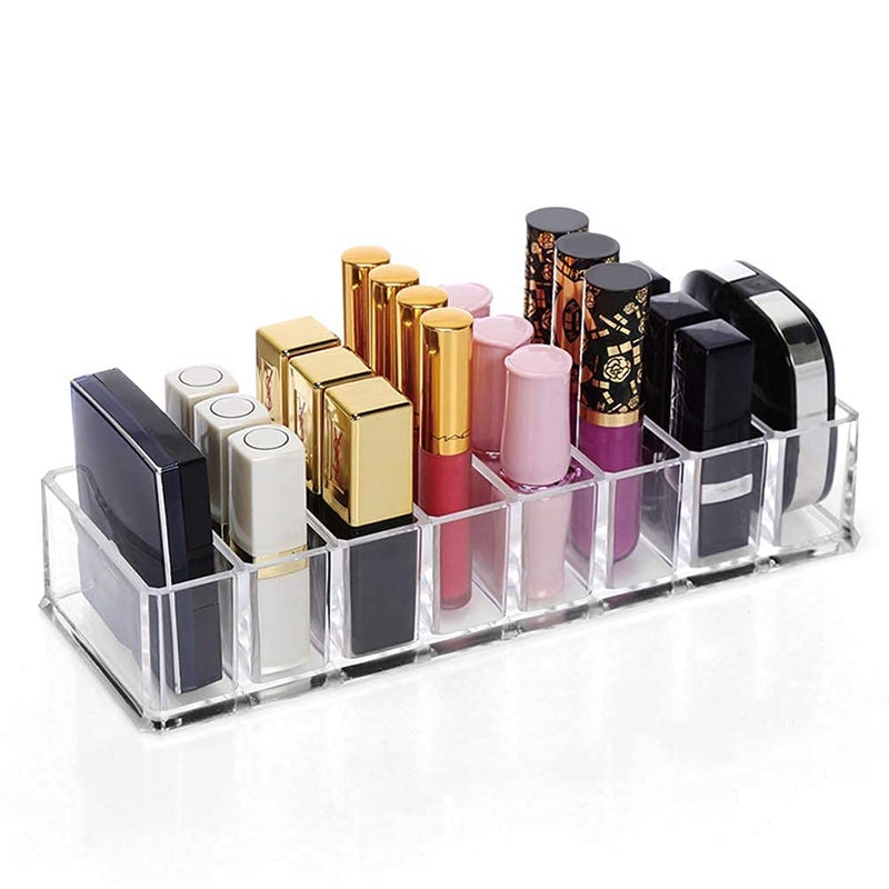 AmigozZ حامل مكياج أكريليك مضغوط أمغوز 8 فتحات لظلال العيون والبلاشر والهايلايتر - Image 2