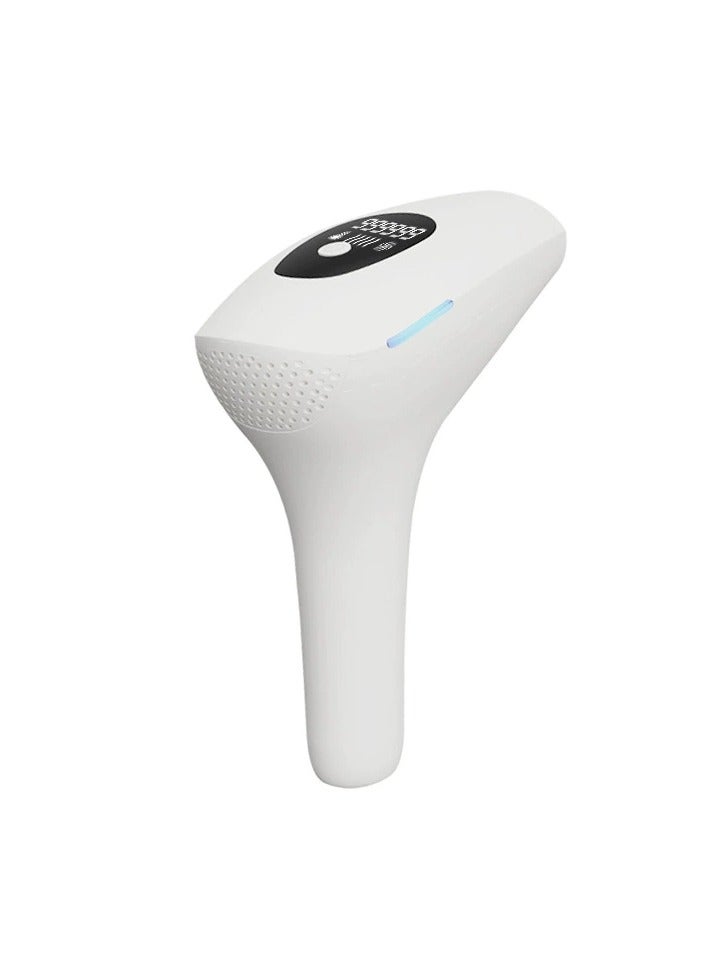 جهاز إزالة الشعر بالليزر المحمول IPL في البيت، جهاز لإزالة الشعر للستات والرجالة، إزالة شعر دائم، 999999 ومضة، وظيفة تبريد بالثلج، ممكن استخدامه على الإبطين، الساقين، الذراعين، خط البكيني والوجه. - Image 1