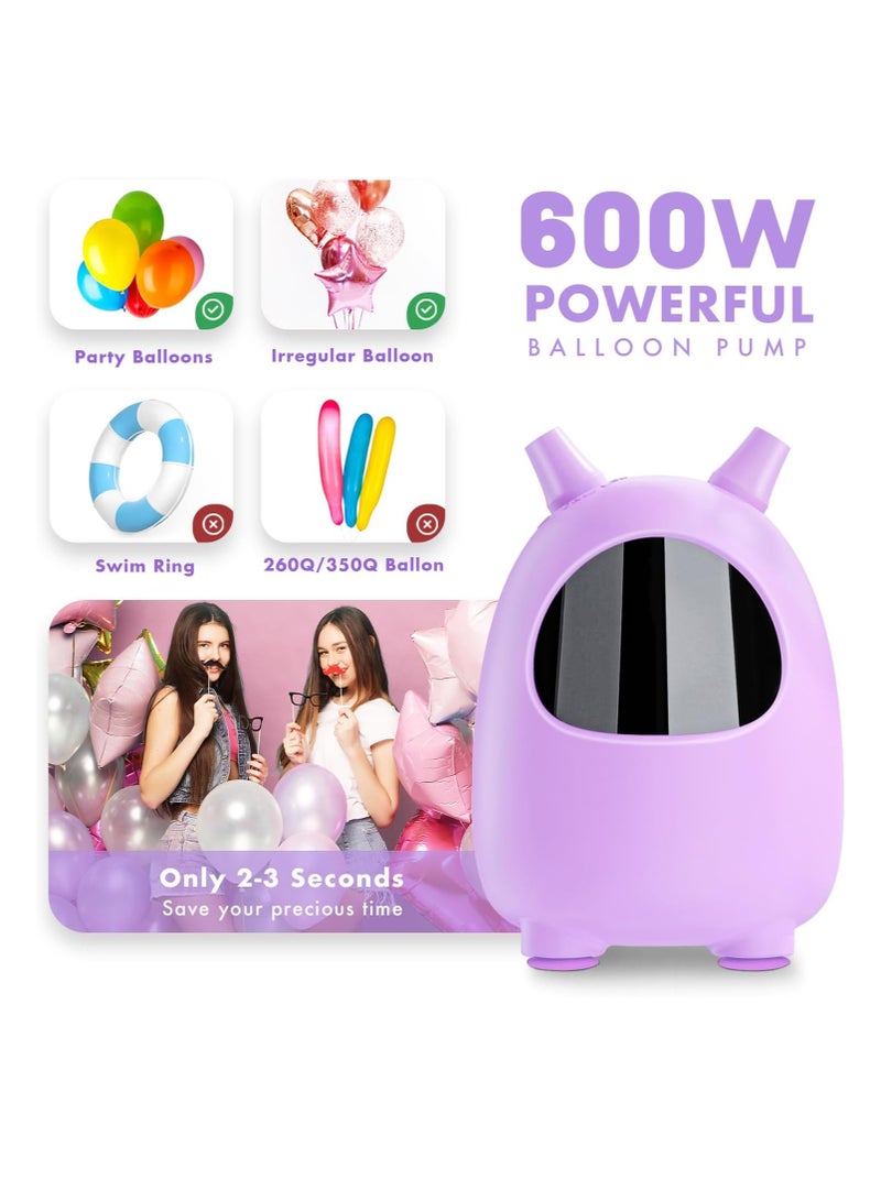Splaks Balloon Pump Electric, SPLAKS Balloons Inflator Air Pump Portable Balloon Blower for Garland Arch, Party Decoration  - Image 3