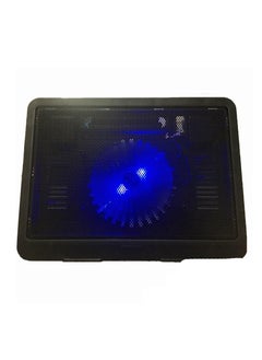 Generic Notebook Cooling  High Performance Super Slim Pad For all Laptop – N191 Black , USB Powered Portable Slim Silent Fan Laptop Cooling Pad with Stand  - Image 2