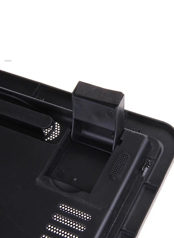 Notebook Cooling  High Performance Super Slim Pad For all Laptop – N191 Black , USB Powered Portable Slim Silent Fan Laptop Cooling Pad with Stand - Image 5