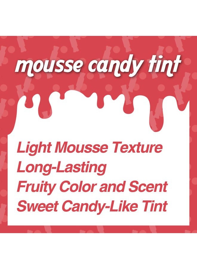 THESAEM Saemmul Mousse Candy Tint #4 Grapefruit Mousse - High Pigment Matte Finish Long Lasting Lip Stain with Honey Extracts to Hydrate Lips - Weightless & Smudge-Proof, 0.3 fl.oz. - Image 2