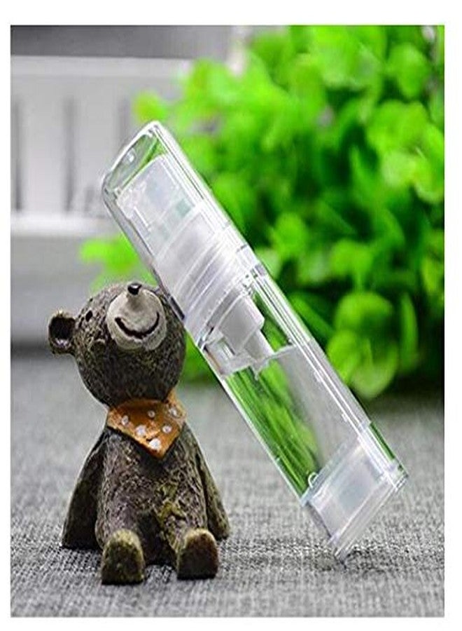 ericotry 6PCS Plastic Vacuum Pump Press Bottles Empty Refillable Airless Pump Bottle Travel Container for Foundations Serums Cream Lotion (5ml) - Image 4