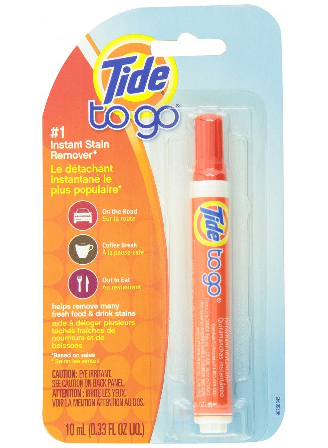 Tide to Go Instant Stain Remover Pen 1 Count, 0.33 Fl Oz, Iris - Image 1