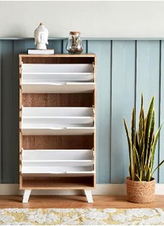 Generic Wooden Shoe Cabinet With Flip Doors 120*60*40 CM  - Image 4