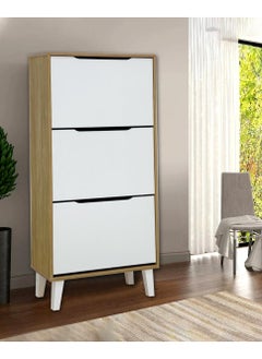 Generic Wooden Shoe Cabinet With Flip Doors 120*60*40 CM  - Image 5