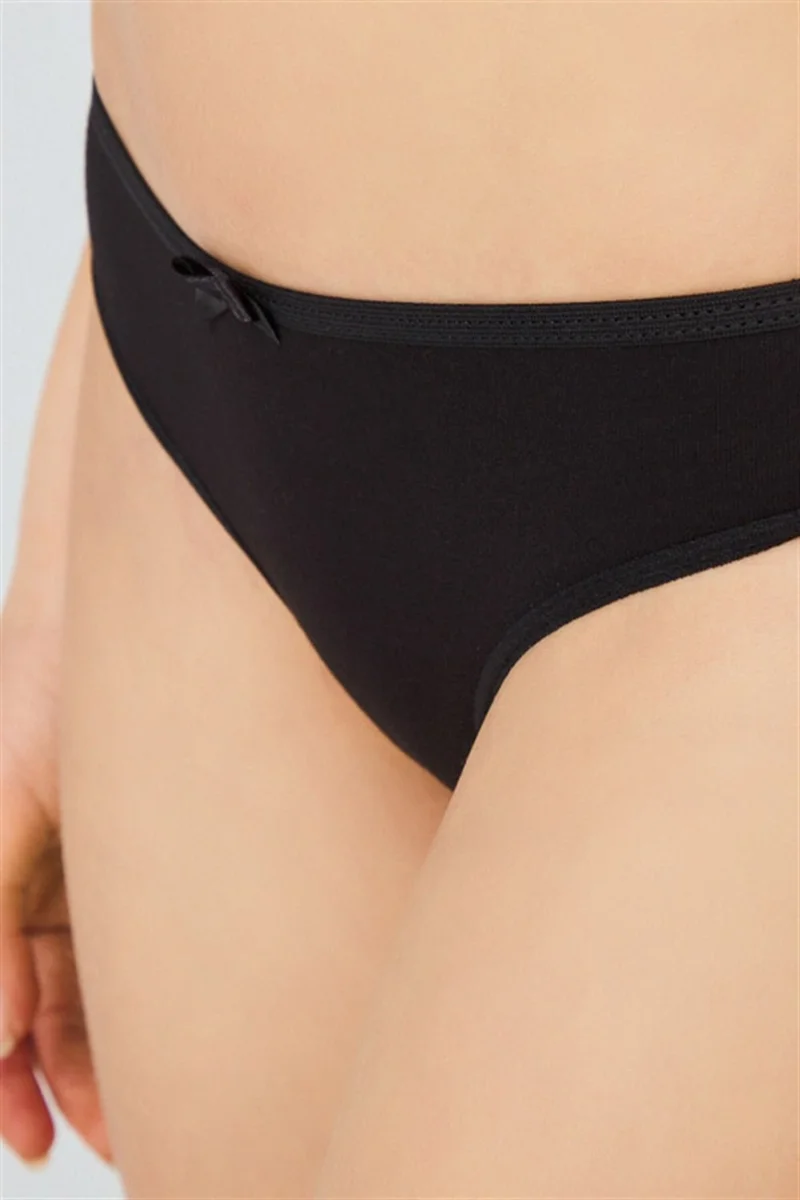 COTTONHILL Basic Cotton Women's Bikini Panties 3 Pack - 3