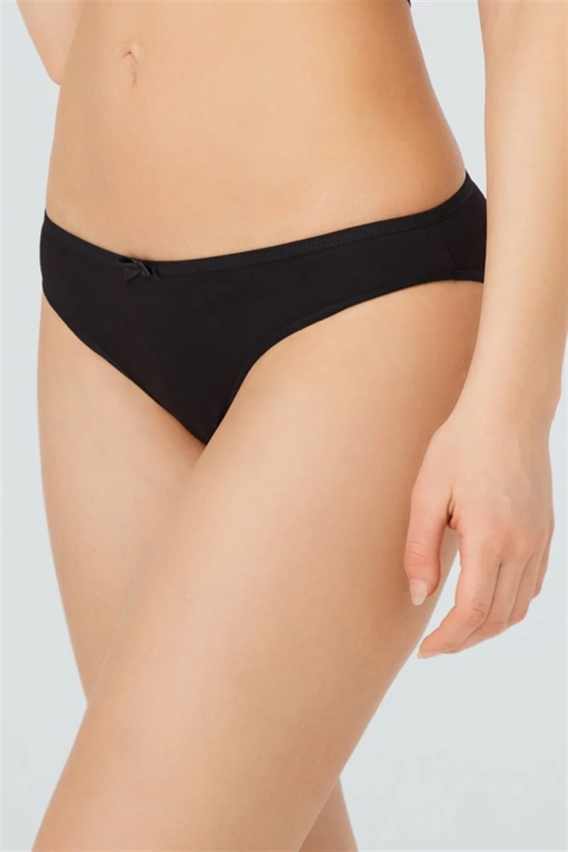 COTTONHILL Basic Cotton Women's Bikini Panties 3 Pack - 3