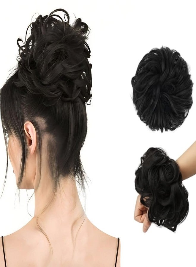 VIVIAN Natural Black Rafall Juda Bun Fashion Hair Extension For Women - Image 2