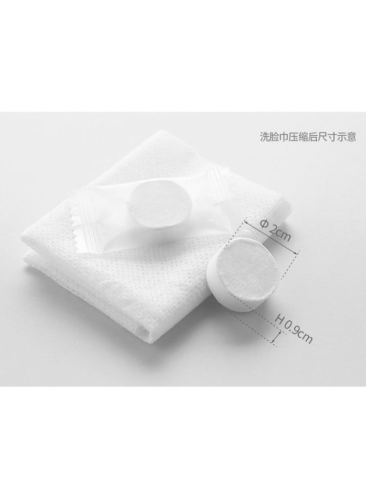 Disposable Compressed Towels for travel | Portable candy-granule face compressed towels | Travel face wash towels | Skin-friendly, Delicate, Soft and Comfortable - Image 3