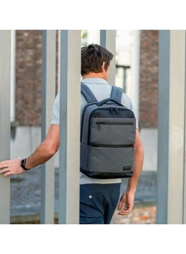 هيدجرين حقيبة من هيدجرين البلجيكي شنط كتف وظهر بخاصية الحماية من السرقة (RFID)  حجم 15.6 بوصة لون رمادي