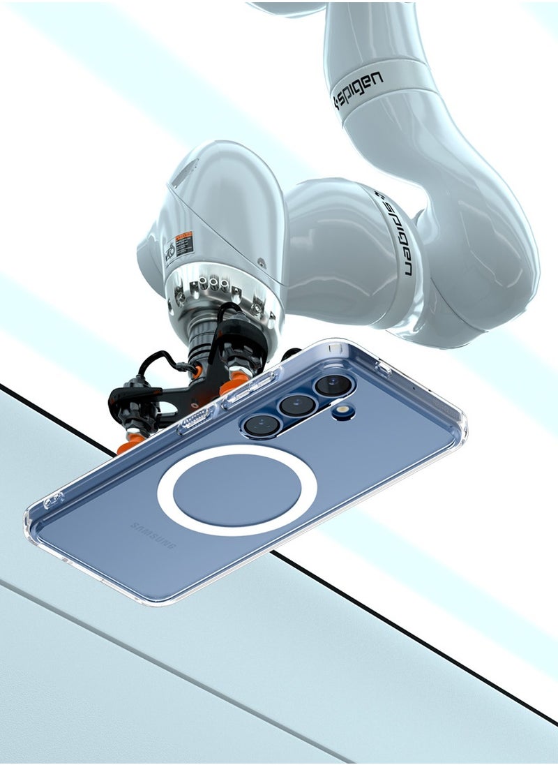 Ultra Hybrid MagFit for Samsung Galaxy S25 PLUS Case Cover with MagSafe (2025) - Clear White