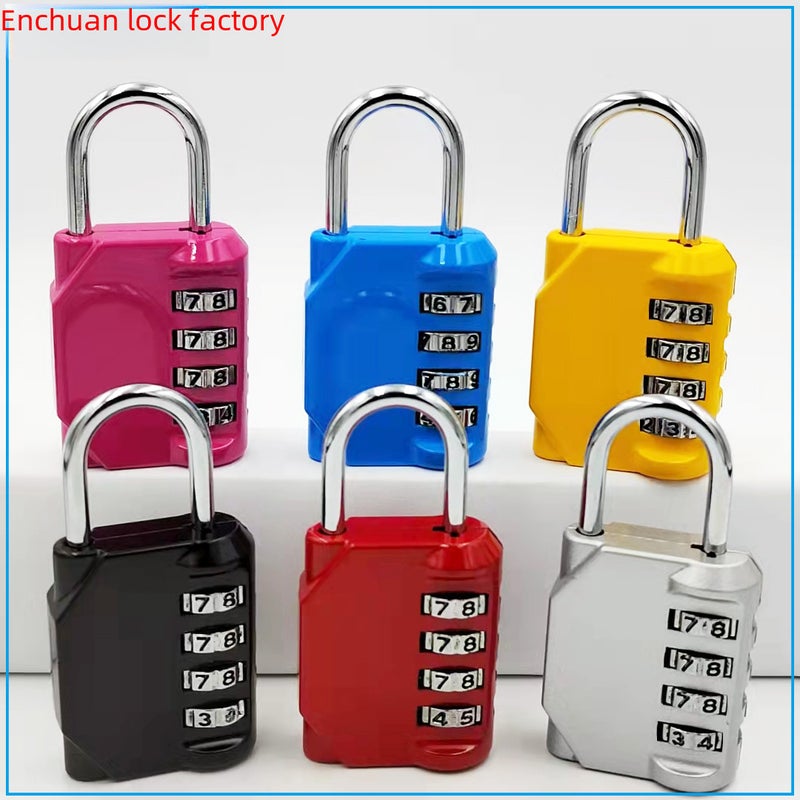 Gym Suitcase Padlock Wholesale SILVER WHITE 