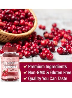 Cranberry Gummies for Women,Supports Urinary Health & Immune Health,Dietary Supplement 60 Gummies - pzsku/Z6AAF27488FC503C3A4EBZ/45/_/1739092299/1956d3ff-1cf7-4535-89a7-4638ef2aa89a