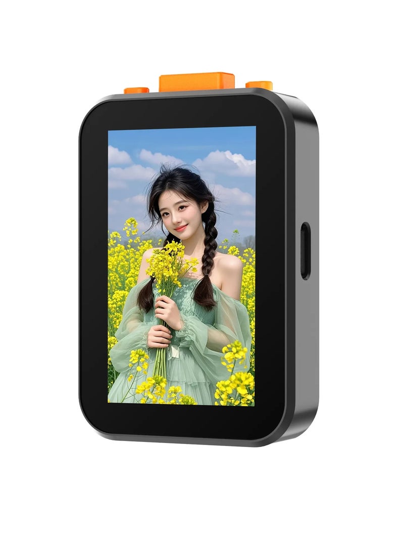 MOCOM Vlog Screen Wireless Selfie Screen Monitor 2" HD Display | Rear Mirror Screen for Android & iOS | Wireless Video & Sound Transmission | 850mAh Battery | Vlog, TikTok, YouTube, Instagram-Ready Rear Camera Display  - Image 2