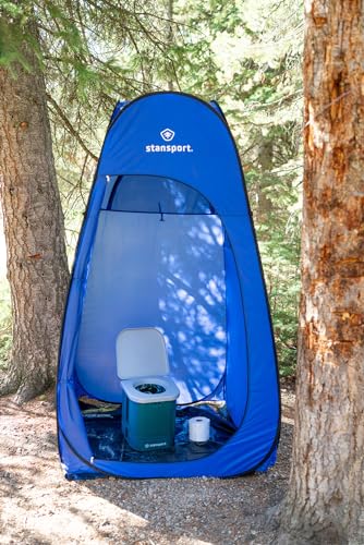 Stansport Easy-Go Portable Camp Toilet (273-100) 14" L x 14" W x 14" H - Image 4