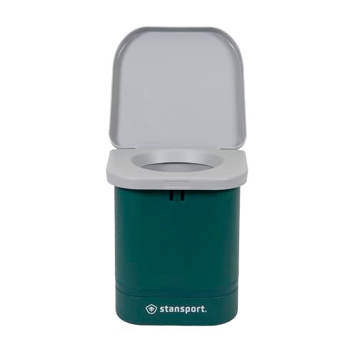 Stansport Easy-Go Portable Camp Toilet (273-100) 14" L x 14" W x 14" H - Image 1