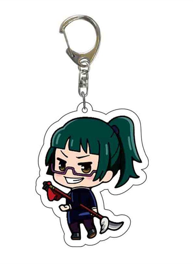 الإملائي عودة سلسلة المفاتيح الاكريليك الكرتون الرسوم المتحركة قلادة