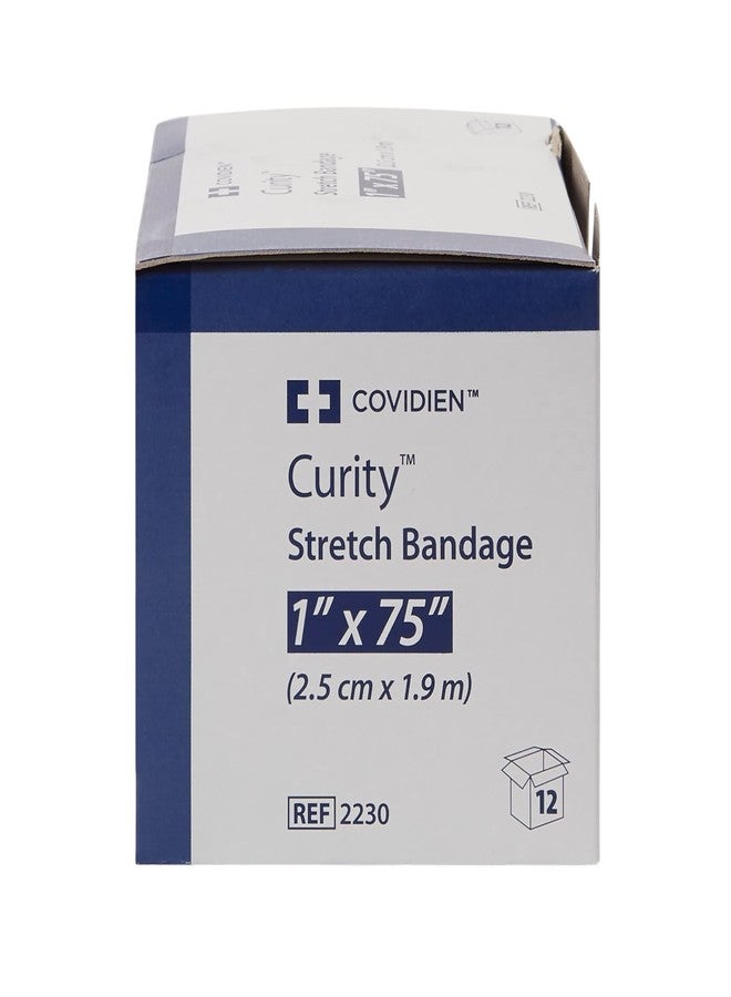 Curity Conforming Bandage, Cotton/Polyester, 1-Ply, 1" x 75", Roll Shape, Sterile, 12 Count, 1 Pack - Image 4