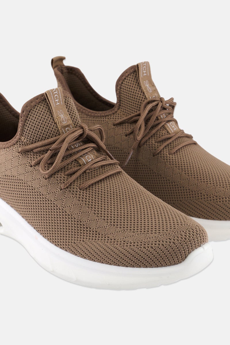 CROSSHATCH أحذية رجال السفر الخارجية برباط، بني - Image 2