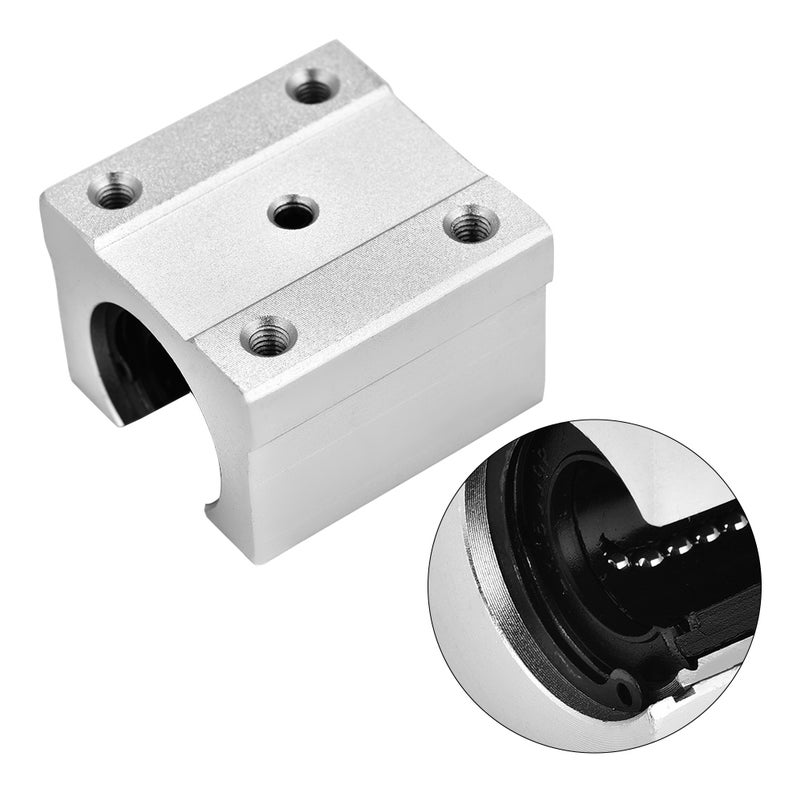 4Pcs SBR16UU 16mm Aluminum Open Linear Motion Bearing Block Slide for CNC - Image 5