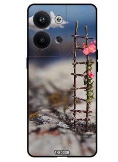 Theodor Protective Case Anti Scratch Shock Proof Bumper Cover For Oppo Reno 9 Pro Cloud With Stair  - Image 1
