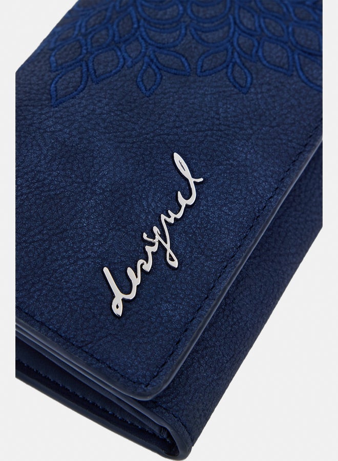 DESIGUAL Medium embroidered faux leather wallet - Image 2