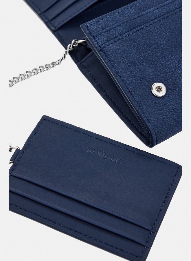 DESIGUAL Medium embroidered faux leather wallet - Image 3