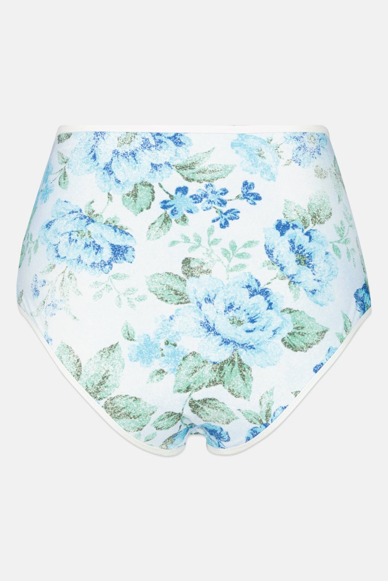 Aerie Women High Rise Floral Print Bikini Bottom, Multicolor  - Image 3