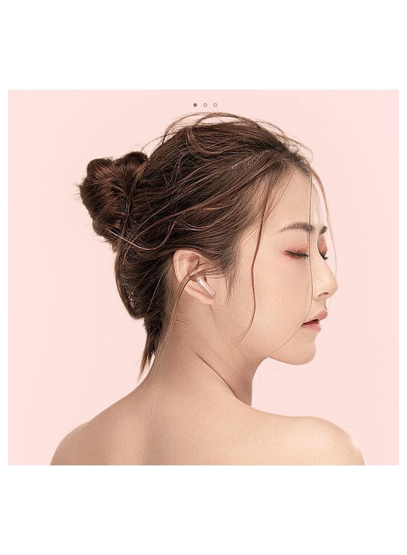 DUNISO Wireless Headphones Earbuds Bluetooth 5.3 with Wireless Charging Case Deep Bass Built-in Mic IPX4 Waterproof Earphones Microphone Stereo Headset for TV Smart Phone Laptop - Image 2