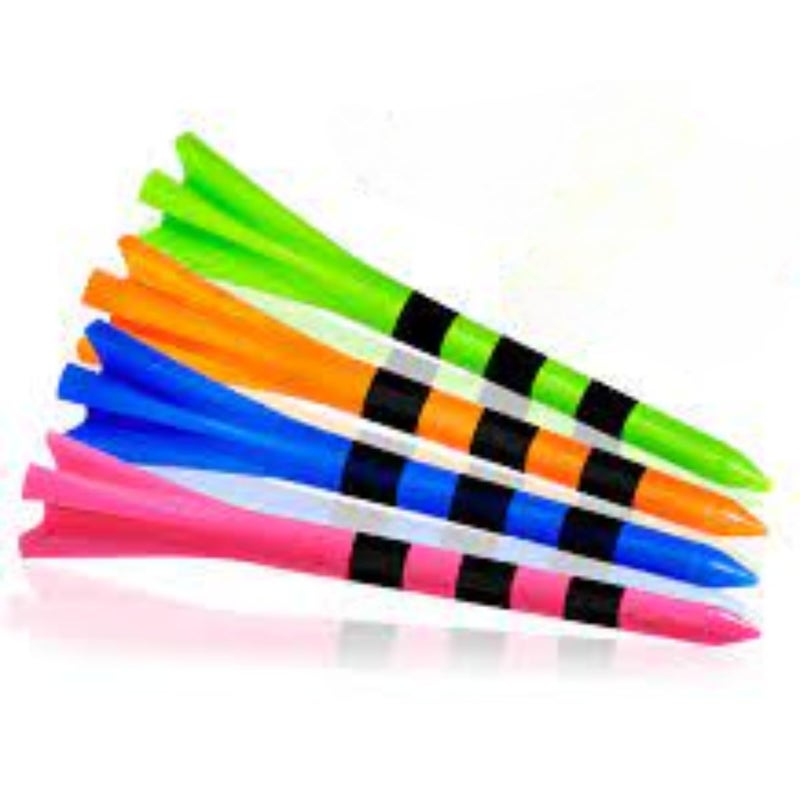 GolfBasic Store Step Marking Golf Tees (Pack of 24 Pcs) (80 mm) - Image 1