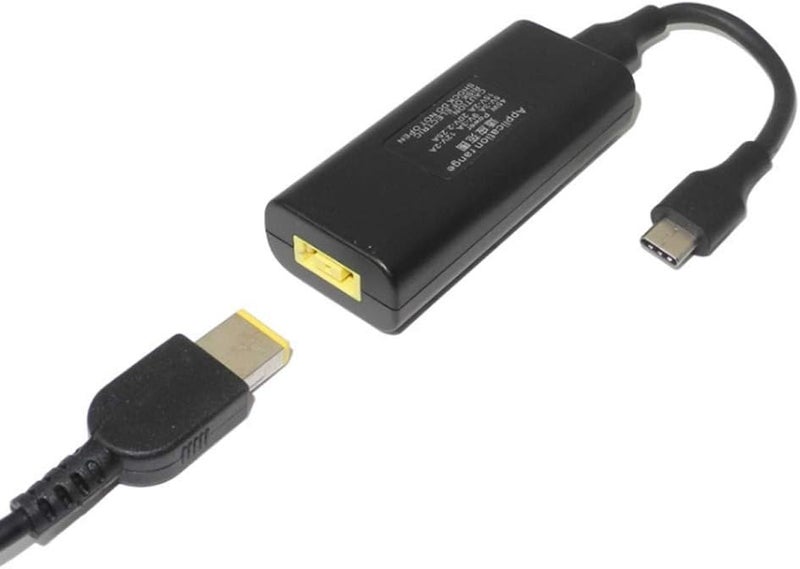 klarako Power Converter, Power Adapter, Practical Professional Exquisite Square Port Female to Type-C, Easy to Use for Lenovo Computer Durable - Image 3