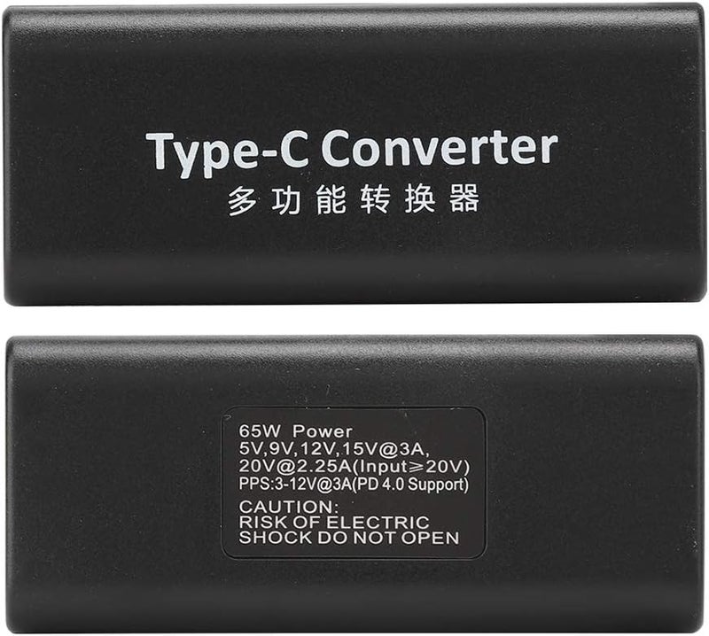 klarako Power Converter, Power Adapter, Practical Professional Exquisite Square Port Female to Type-C, Easy to Use for Lenovo Computer Durable - Image 4