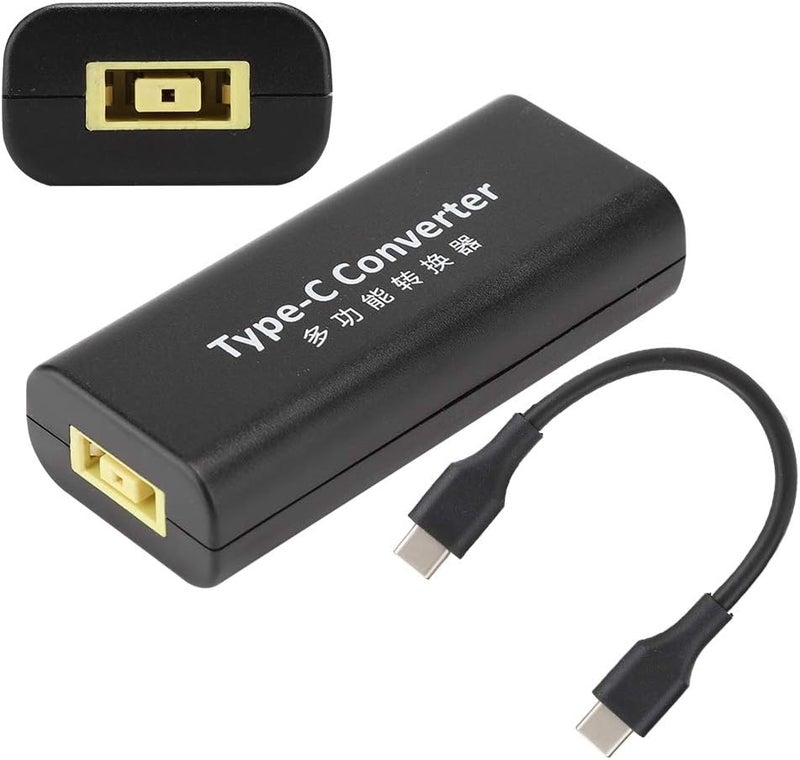 klarako Power Converter, Power Adapter, Practical Professional Exquisite Square Port Female to Type-C, Easy to Use for Lenovo Computer Durable - Image 5