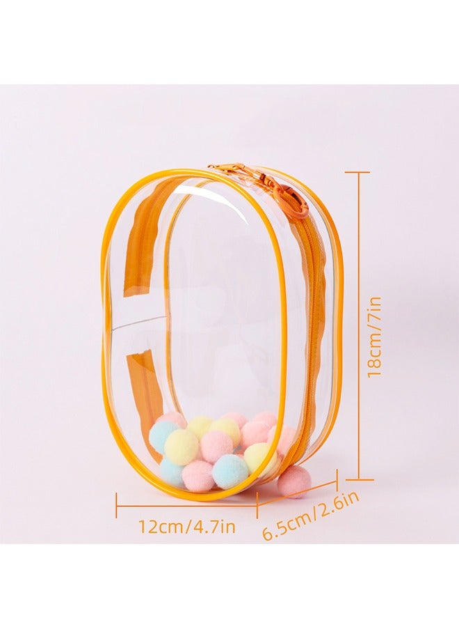 Crystal Clear PVC Doll Protector Case - Dustproof Hanging Display Bag for 17cm Figures (Plush Dolls) - Image 1