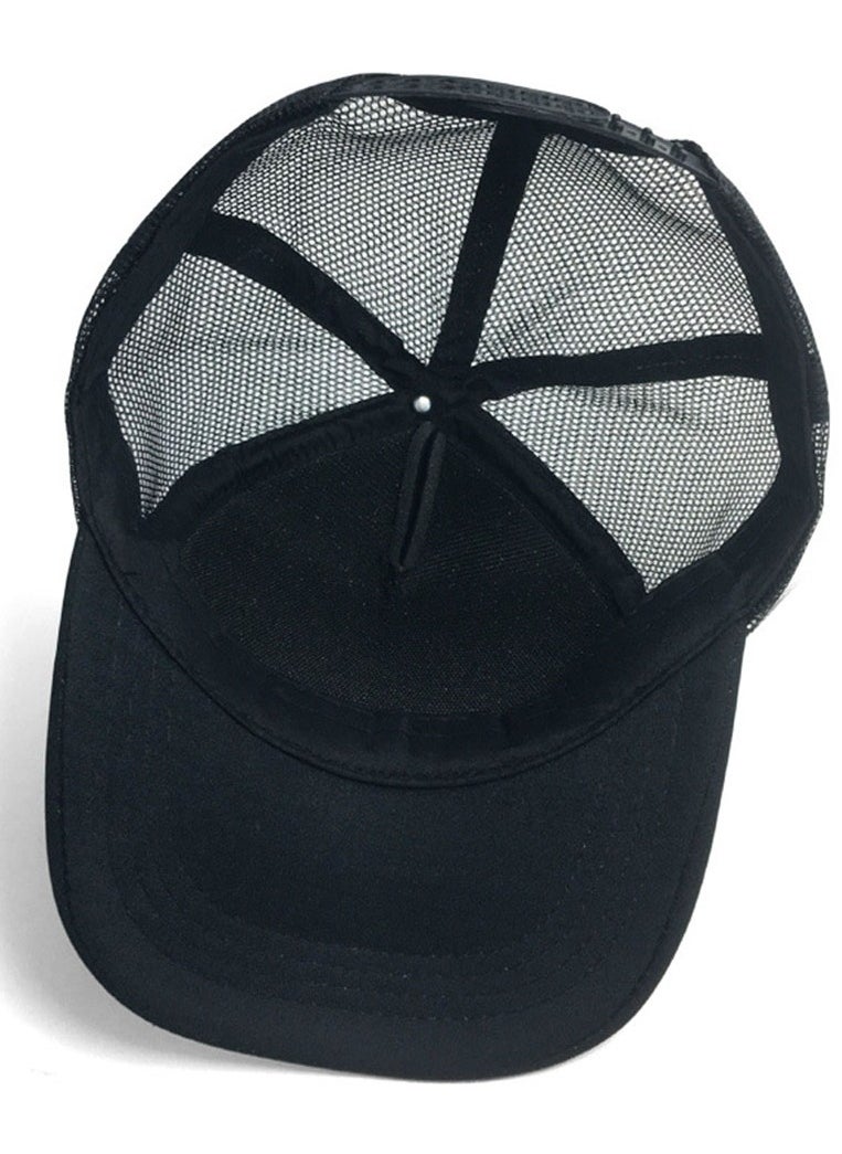 Furtey - Peaked Cap with Tyrannosaurus Rex Dinosaur Pattern Adjustable Breathable Black - Image 1