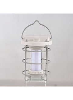 TOMSHOO Vintage LED Camping Lantern USB Rechargeable Camping Tent Light Outdoor Decorative Hanging Lantern Lamp for Emergency Party Hurricane Power Outage 