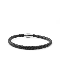 Riblor Vittorio Leather Bracelet Black  - Image 2