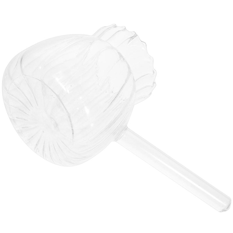 Glass Striped Creamer Coffee Creamer Pitcher Large Coffee Pitcher with Handle - Image 1
